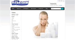 Desktop Screenshot of gotclearskin.com